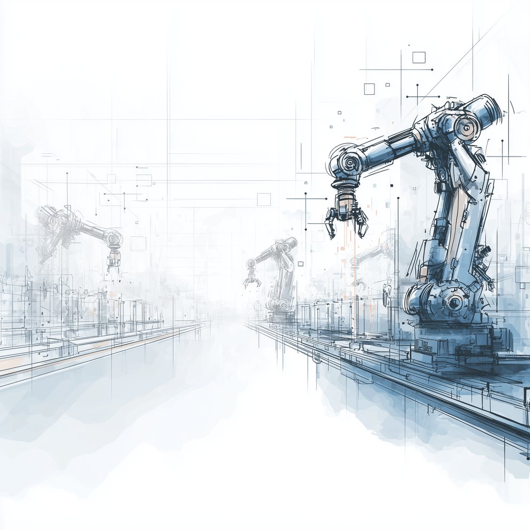 Robotic arm in manufacturing